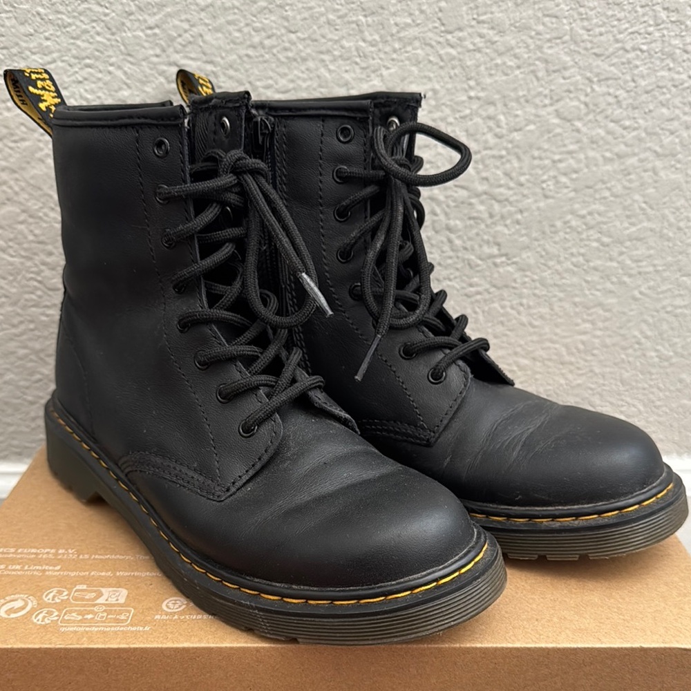 Dr. Martens Black Lace-Up Boots